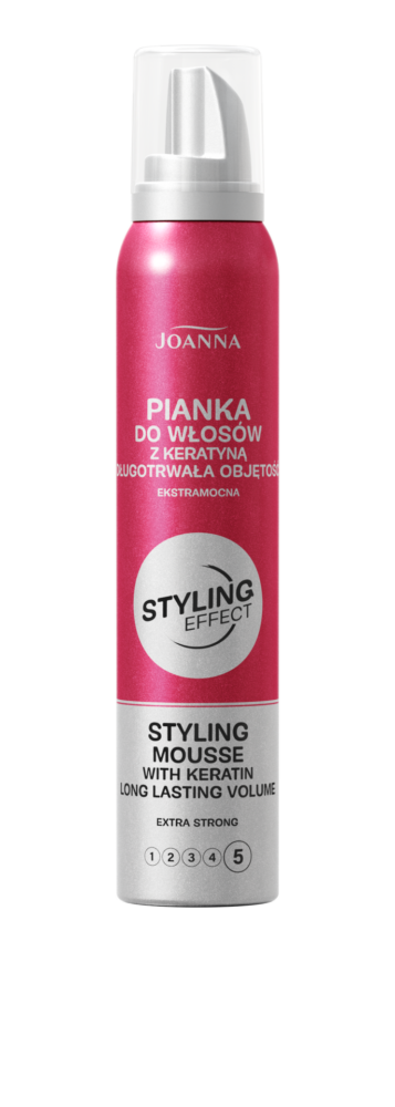 Joanna Styling Effect pianka do włosów ekstramocna