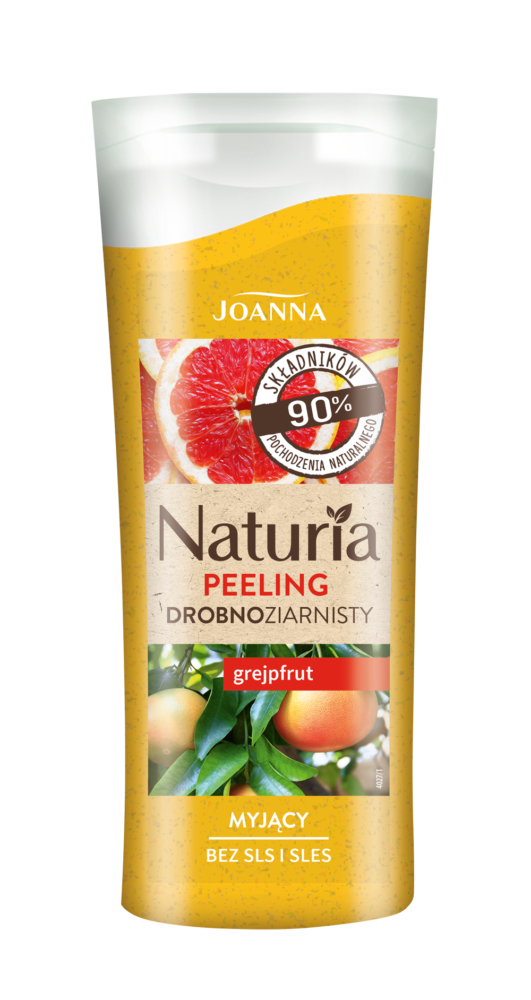 Drobnoziarnisty peeling do ciała grejpfrut Joanna Naturia