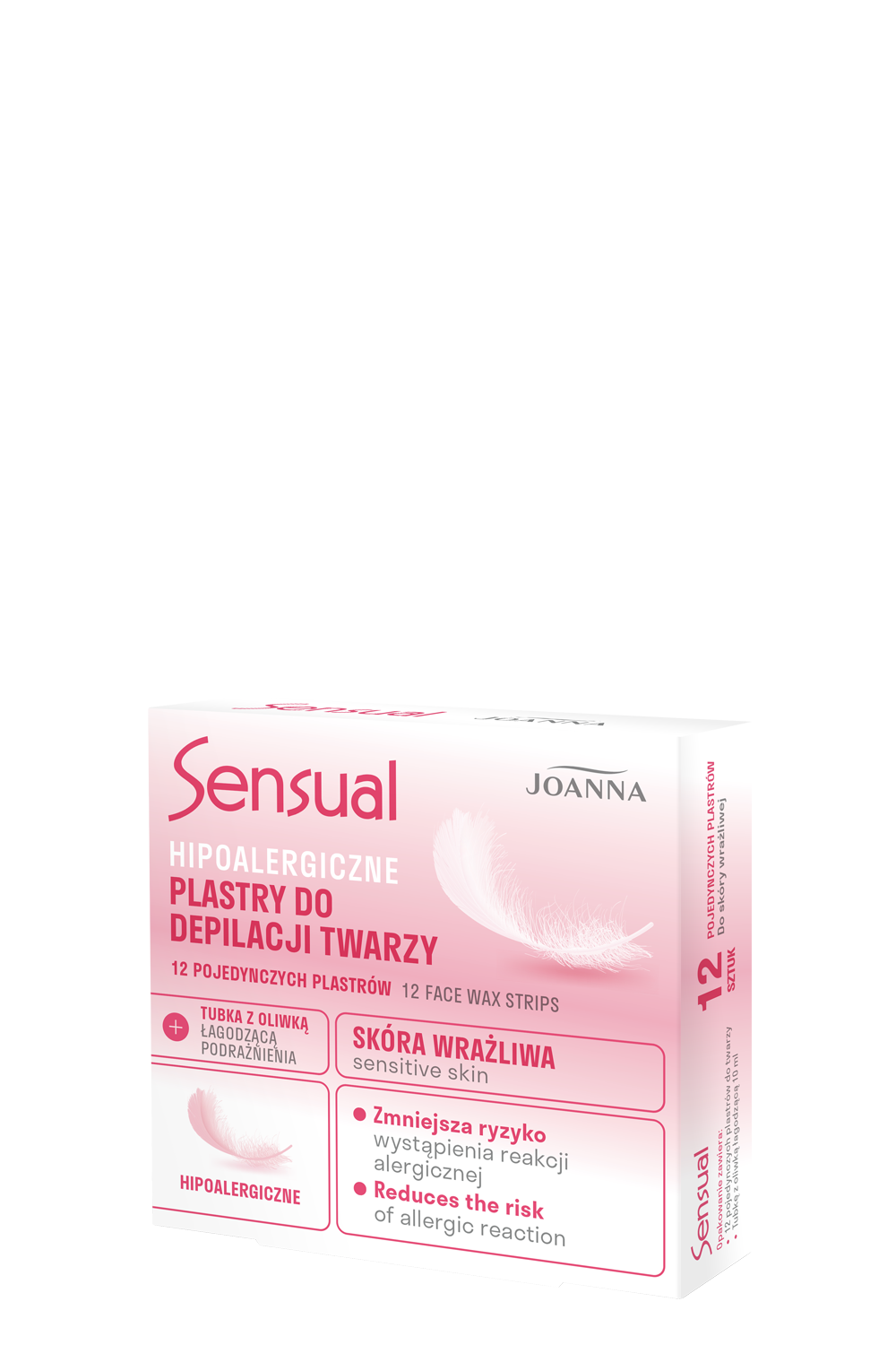 Hipoalergiczne plastry do depilacji twarzy Joanna Sensual