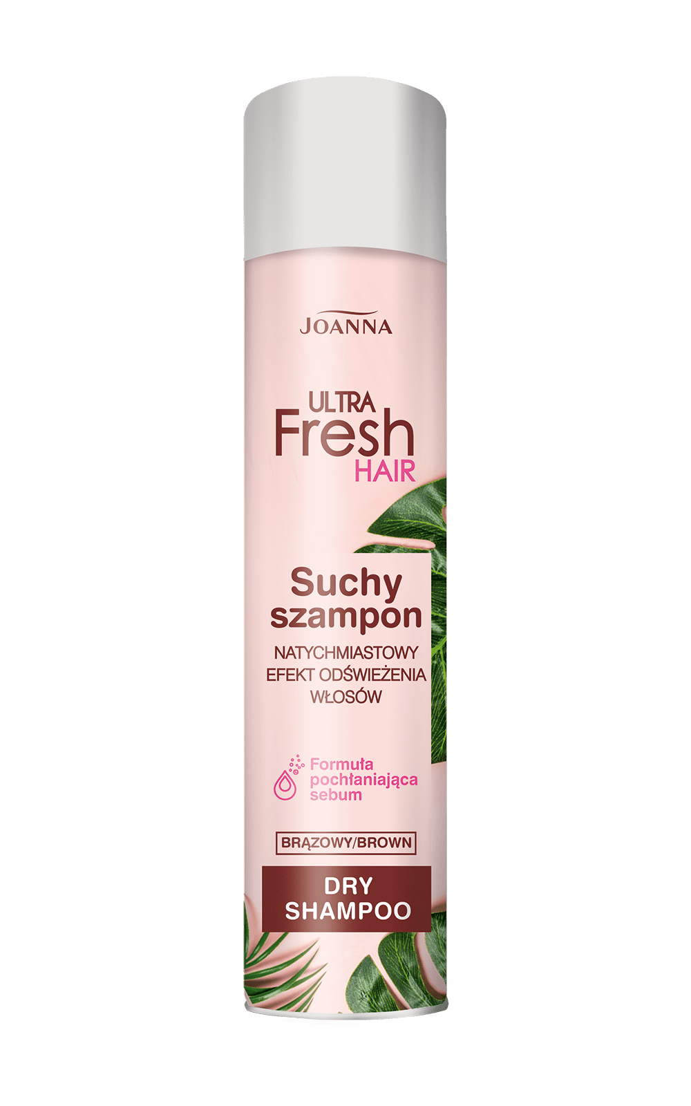 Suchy szampon do włosów Joanna Ultra Fresh Brown