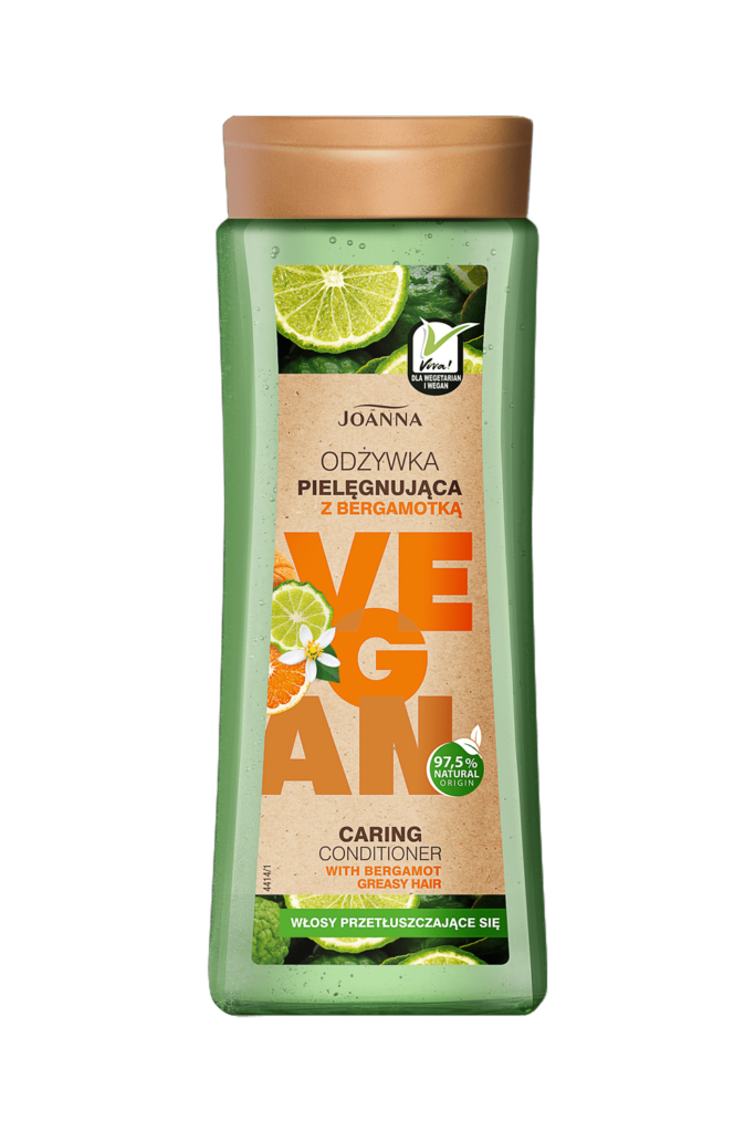 Odżywka pielęgnująca do włosów z bergamotką Joanna Vegan