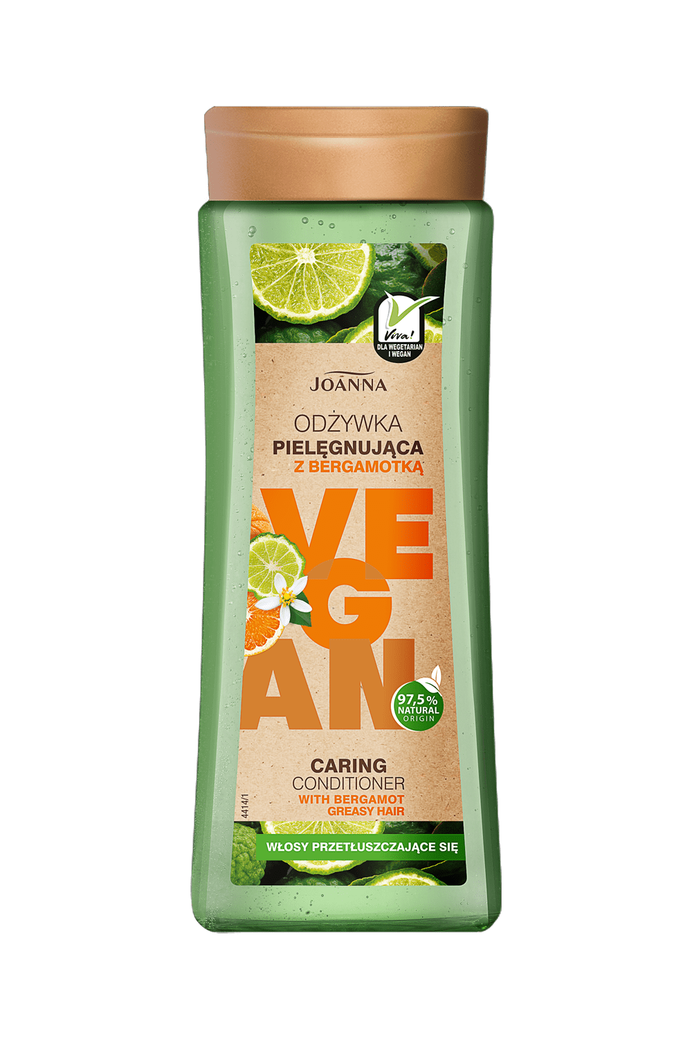 Odżywka pielęgnująca do włosów z bergamotką Joanna Vegan