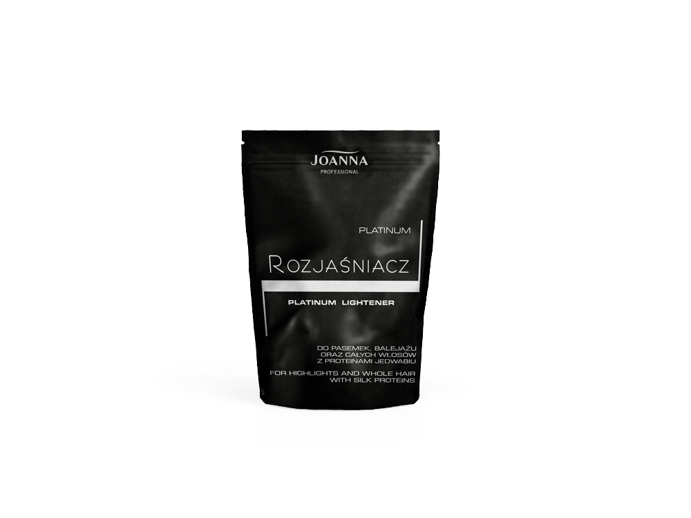 Rozjaśniacz Platinum proteiny jedwabiu Joanna Professional