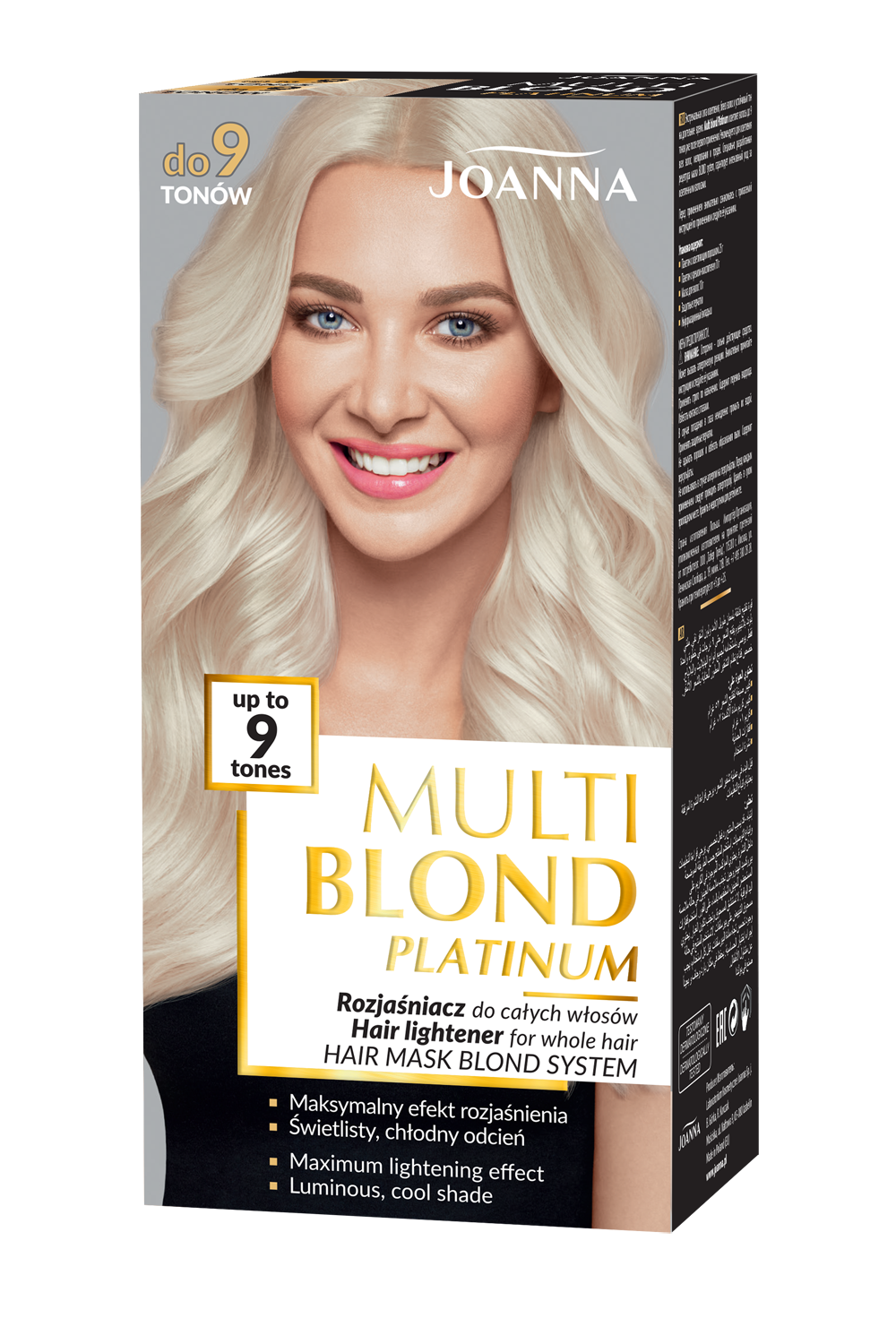 Rozjaśniacz do włosów Joanna Multi Blond Platinum